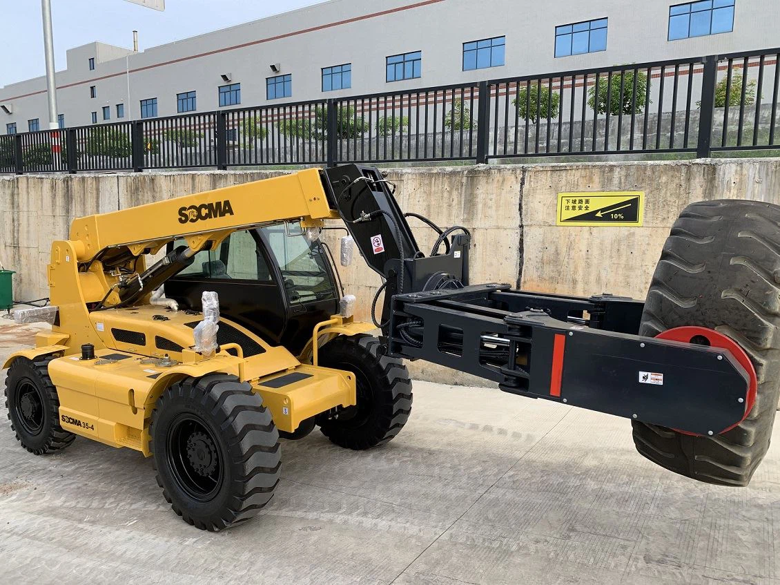telehandler with tyre handler2