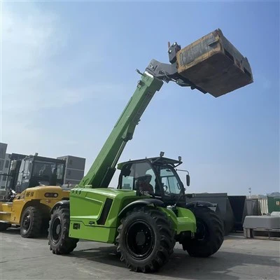 4Ton 7meter Telehandler  Electric Telescopic Loader Forklift