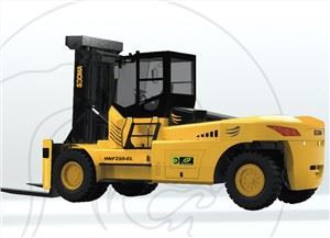 Hybrid elektrik 25T lou devwa lou Forklift